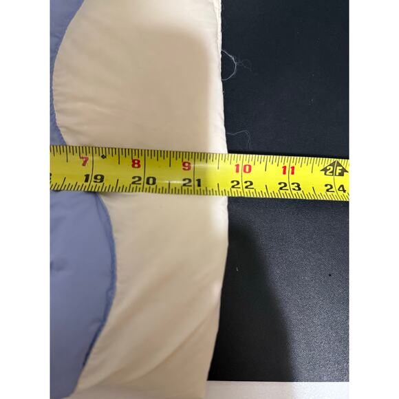 Marine Layer NEW ML X LF Apres Puffer Antique White Mullti Colorblock Size XS - Picture 15 of 15